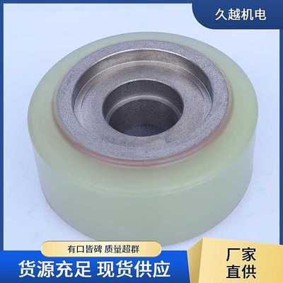 叉車(chē)配件輔助輪 聚氨酯PU輪 平衡輪胎 合力包膠輪 源頭工廠(chǎng) 含稅運(yùn)